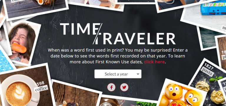 Un diccionario 'on line' te enseña la palabra que se inventó el año en el que naciste