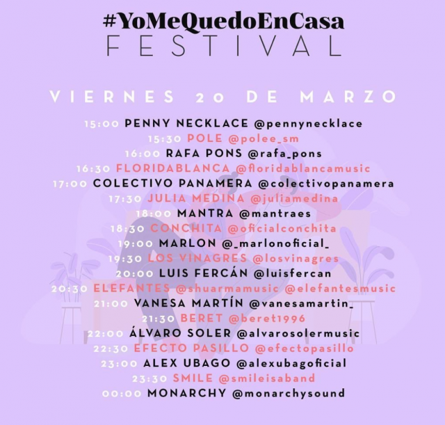 yomequedoencasafestival viernes