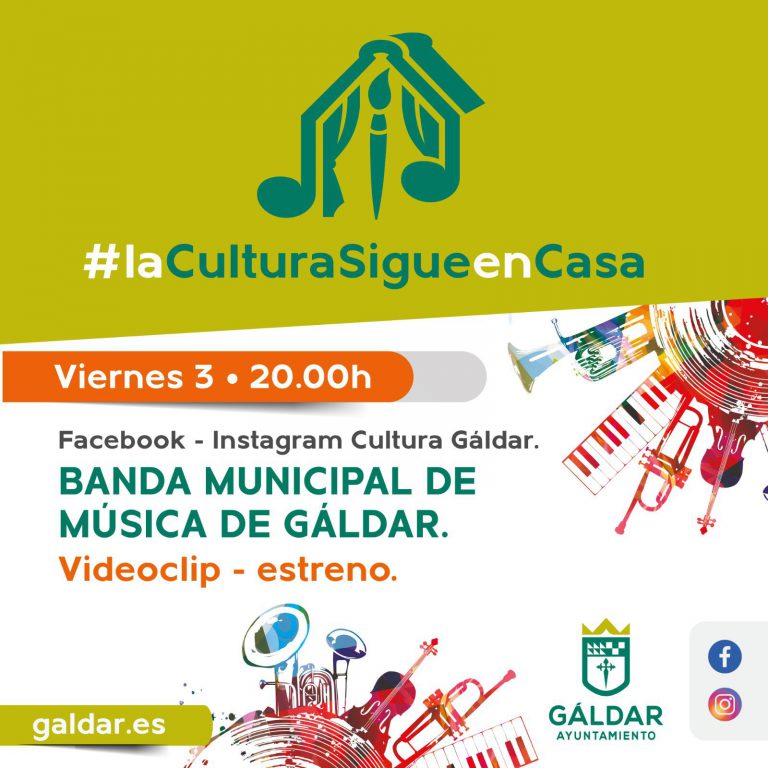 La Banda Municipal de Música de Gáldar estrena este viernes su videoclip “Resistiré”