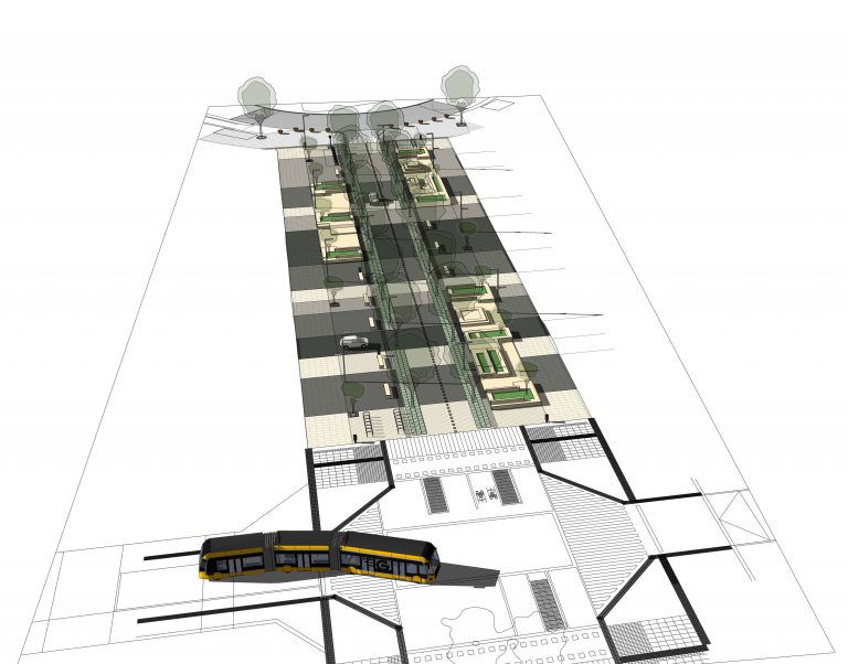 El Ayuntamiento inicia las obras de peatonalización de la Avenida Mesa y López entre la calle Galicia y la Plaza de España