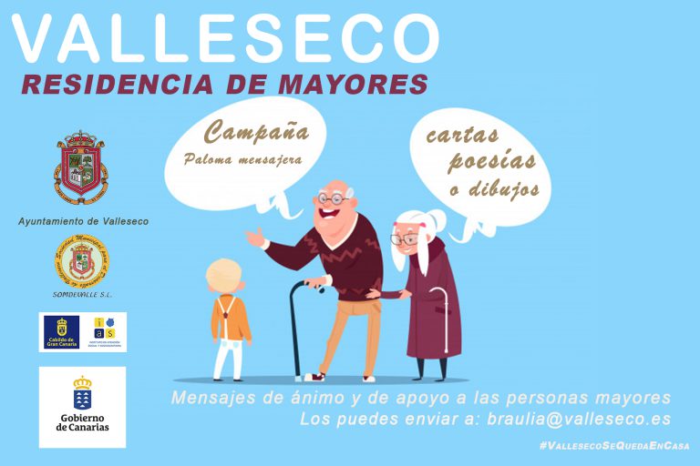 La Residencia de Valleseco lanza la campaña “La paloma mensajera”