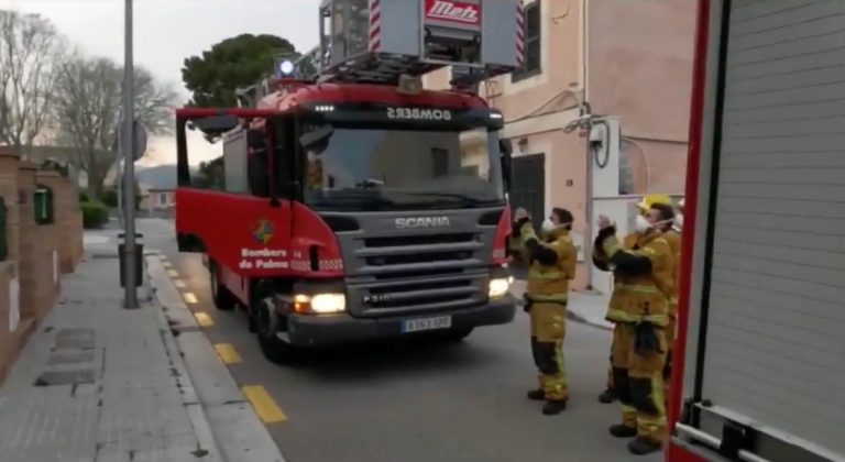 Los Bomberos de Palma piden perdón por la felicitación a un niño que cumplía años durante el confinamiento