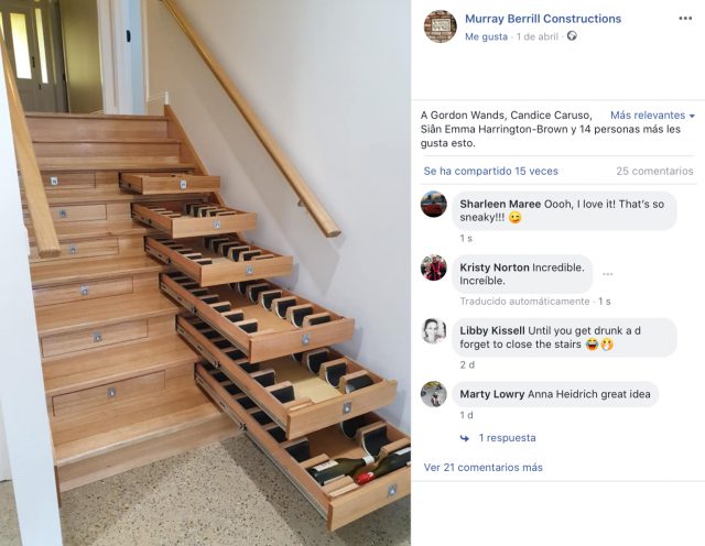 Transforma las escaleras de su casa en una bodega de vino con capacidad para más 150 botellas 2 EB6961BA CEA7 40AA 9CAA 39AE17C9547A