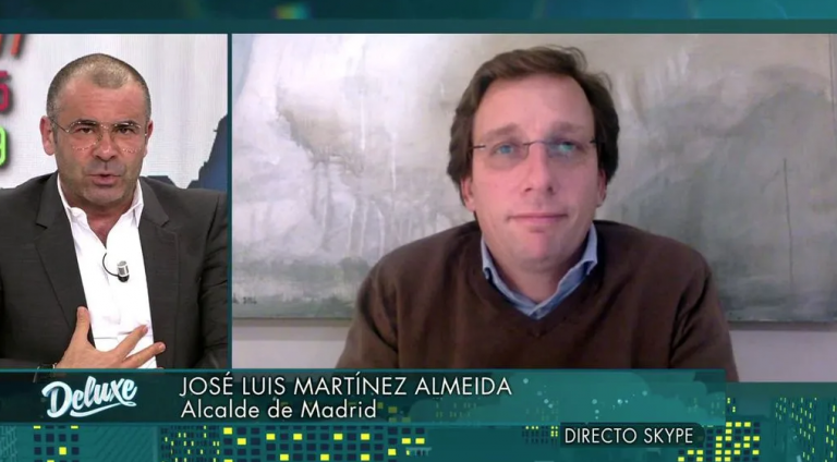 El inesperado halagado de Jorge Javier Vázquez al alcalde de Madrid tras entrevistarle en 'Sálvame Deluxe'