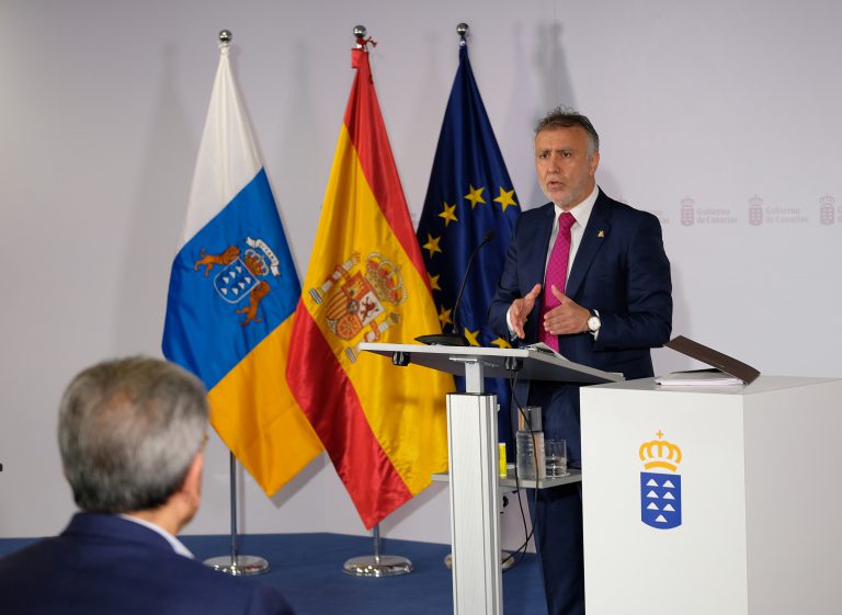 El presidente de Canarias propone un “gran pacto de reconstrucción, sin que nadie se quede atrás, para salir de la crisis social y económica generada por la COVID-19”