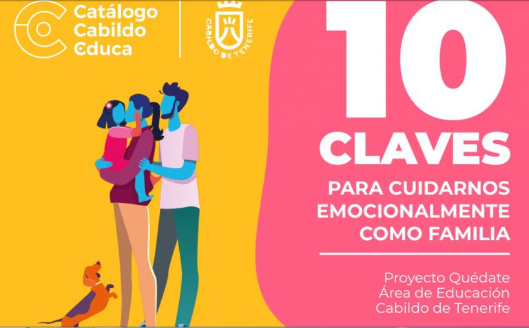 El Cabildo publica un decálogo para el cuidado emocional de las familias en casa