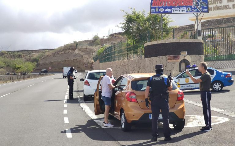 Los controles policiales continúan activos