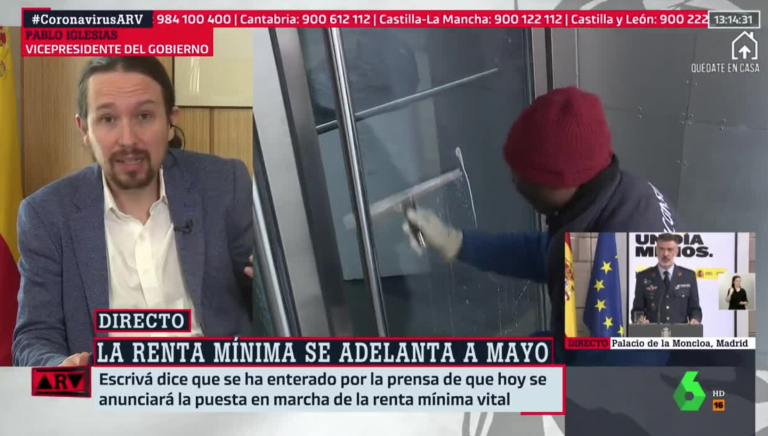 Iglesias admite problemas de comunicación sobre el Ingreso Mínimo Vital