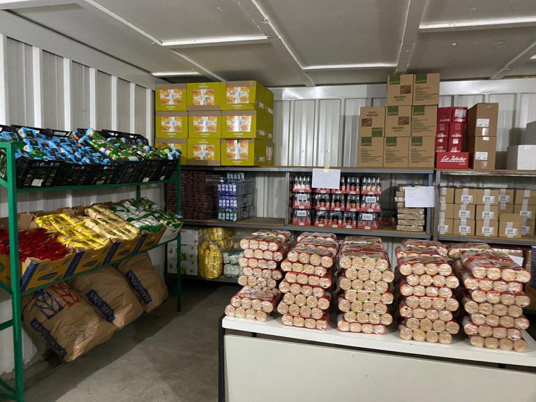 El Banco de Alimentos recibe 1200 kilos de productos frescos donados por Coagrisan y Coparlita