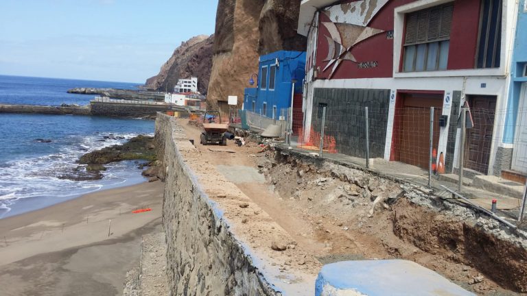 Se reanudan las obras en Gáldar tras concluir el cese temporal de la actividad decretado por el Gobierno