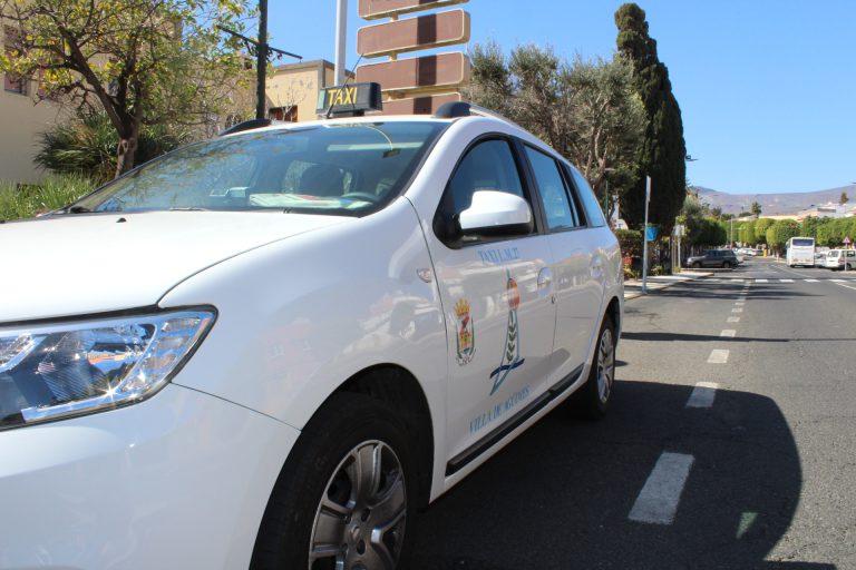 Los servicios de taxis de Agüimes se reducirán en un 80%