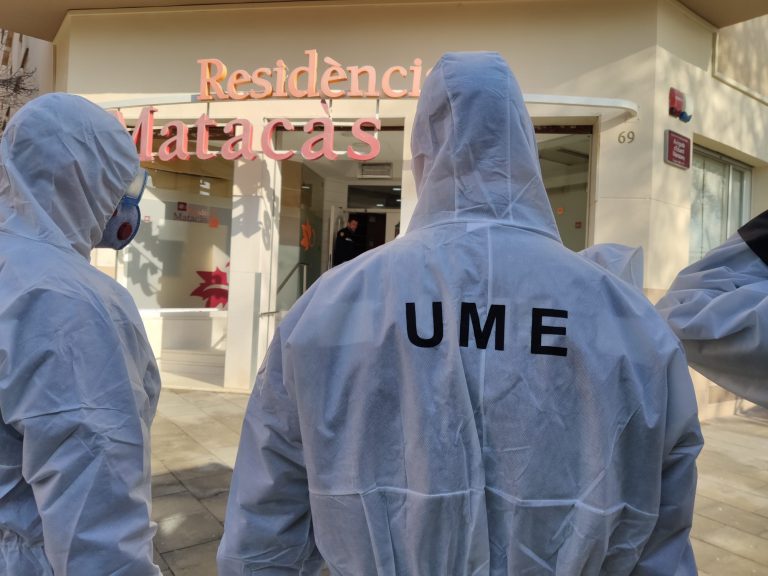 Militares trasladan por primera vez a enfermos fuera de la Comunidad de Madrid