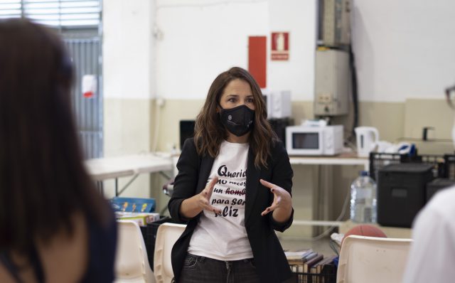 Alcaldesa en recurso personas sin hogar