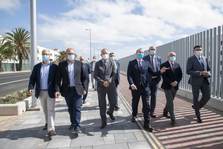 La ciudad gana un nuevo espacio peatonal y verde de 10.000 m2 en el Paseo Blas Cabrera Felipe