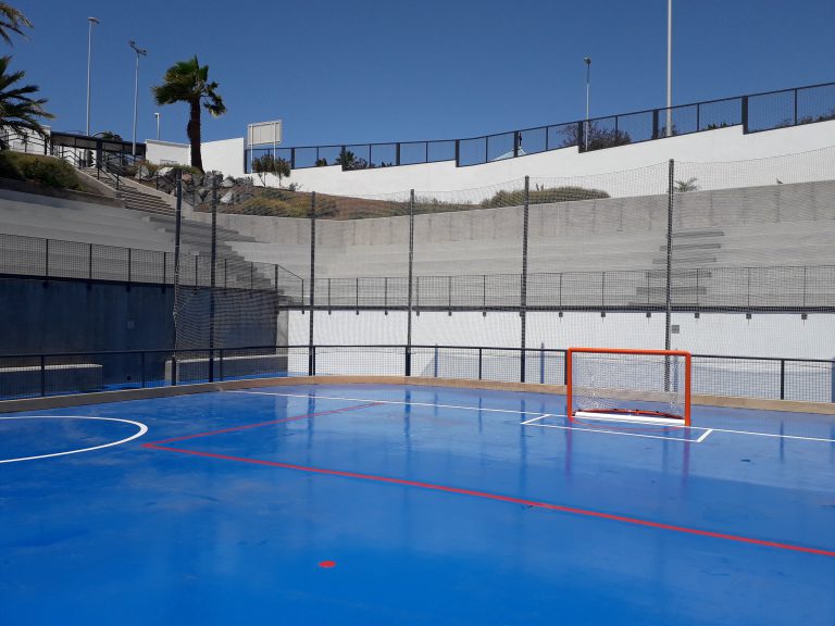 El Cabildo finaliza las obras del nuevo espacio deportivo urbano de Somosierra