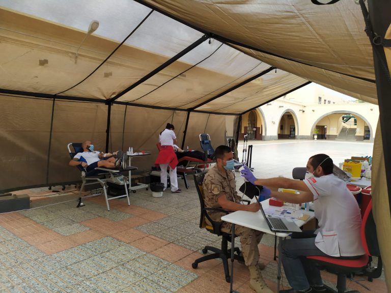 El ICHH habilita un punto de donación en la Base Naval de Las Palmas