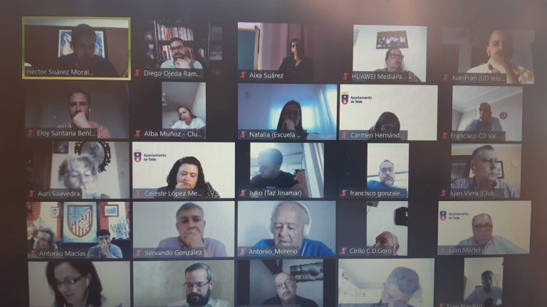 Los colectivos deportivos de Telde se unen al Plan de Reactivación Económica y Social del municipio