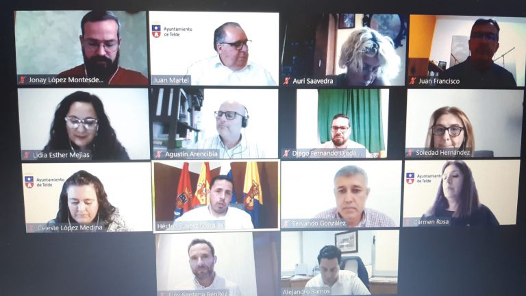 Gobierno y oposición dialogan para contribuir a la construcción del Plan de Reactivación Económica y Social de Telde