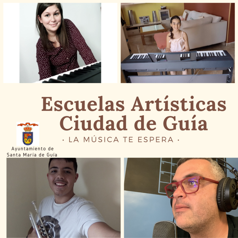 Las Escuelas Artísticas Ciudad de Guía alcanzan las 100 matrículas, en tan sólo tres días, para el próximo curso