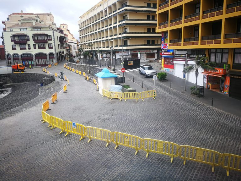 El Cabildo comienza las obras de drenaje de aguas pluviales en Puerto de la Cruz
