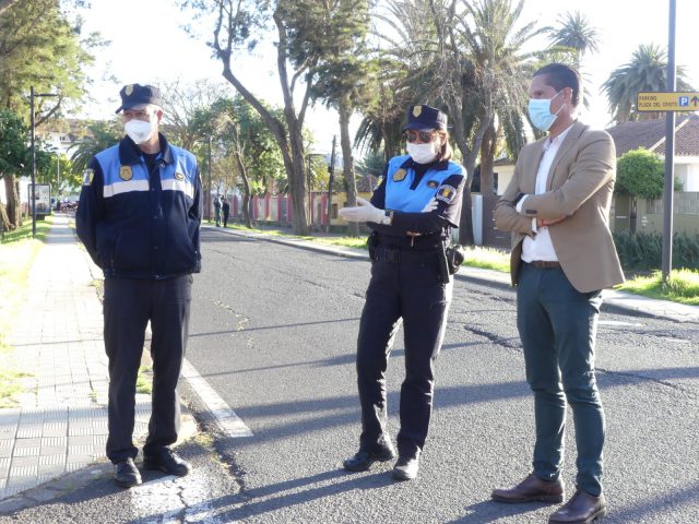 Policía Local y Alejandro Marrero
