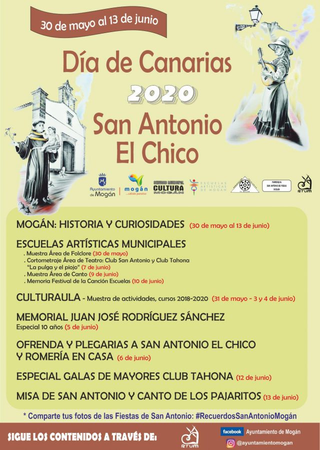 Programa DÍA DE CANARIAS SAN ANTONIO EL CHICO Mogán 2020