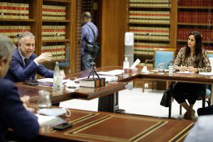 Reunión de Ciudadanos con Ángel Víctor Torres para el Pacto de Reconstrucción 15052020