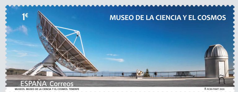 El Museo de la Ciencia y el Cosmos, protagonista de un sello de Correos