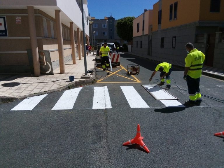 Agüimes mejora la señalización de las vías urbanas en diferentes núcleos del municipio