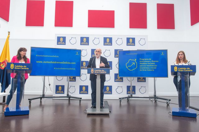 El Cabildo amplía a 160 millones el Plan de Reactivación Económica de Gran Canaria con 16 nuevas medidas e inversión para 177 nuevas obras 1 cabildo de gran canaria