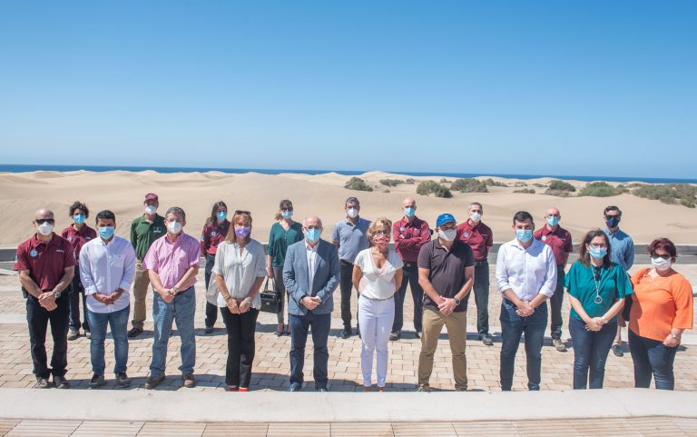 Cuatro agentes de Medio Ambiente y dos policías locales, todos con capacidad sancionadora, protegerán las Dunas de Maspalomas