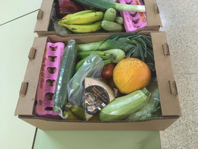 Arranca la entrega de 24.000 cestas con productos de la tierra para 6.000 familias ‘cuota cero’ de Gran Canaria