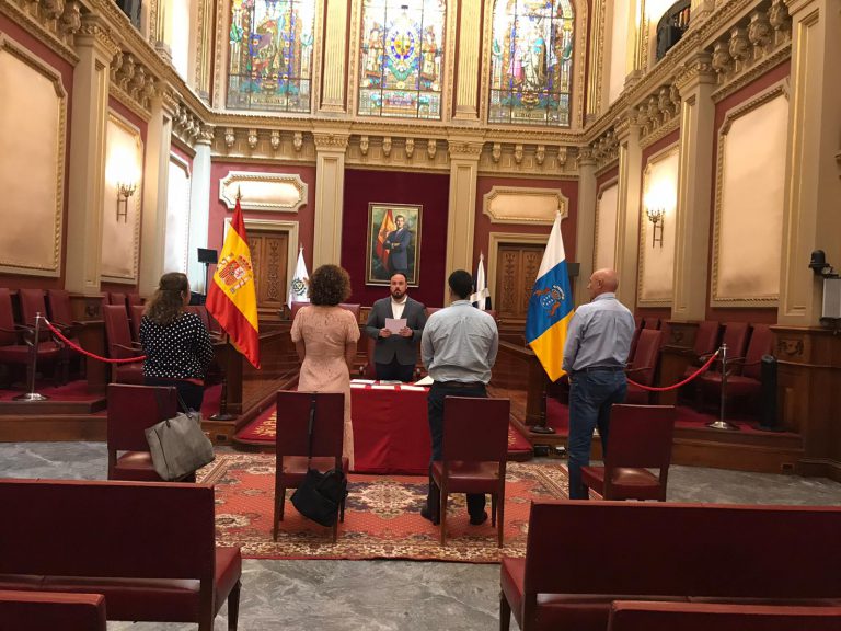 Santa Cruz reanuda la próxima semana la celebración de bodas en el Ayuntamiento