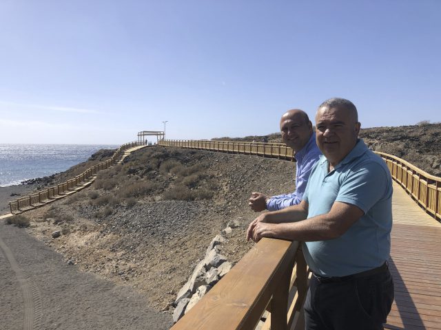 Finalizado el paseo que une la Playa de San Blas con el Paseo Marítimo de San Miguel y Los Abrigos 1 paseo San Blas 1