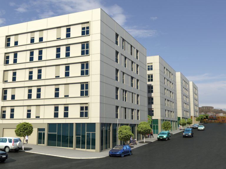 El Ayuntamiento licita las obras para completar los dos edificios de 59 viviendas pertenecientes al Plan de Reposición de Tamaraceite