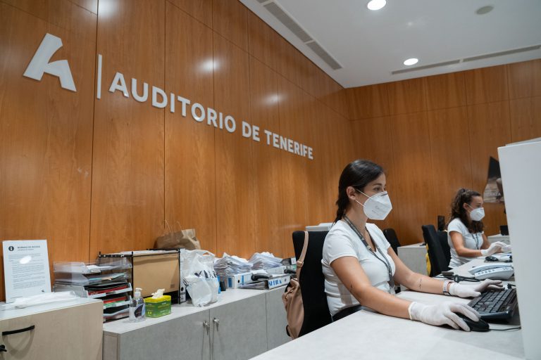 Auditorio de Tenerife reabre mañana la taquilla con cita previa y nuevas medidas de seguridad 