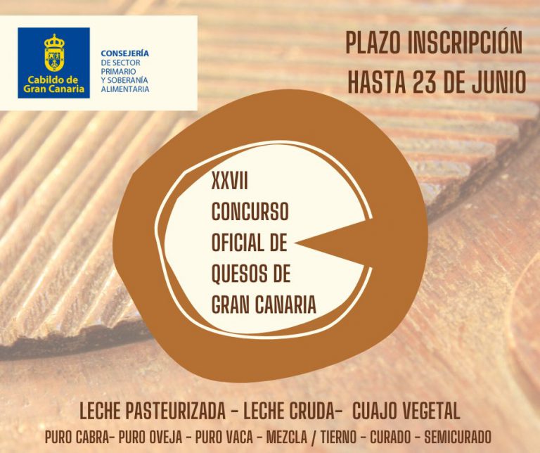 El Cabildo celebra el Concurso Oficial de Quesos de Gran Canaria 2020 con 18.900 euros en premios para los mejores