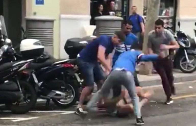 La brutal paliza de cinco marroquíes a un turista para robarle un reloj en Barcelona