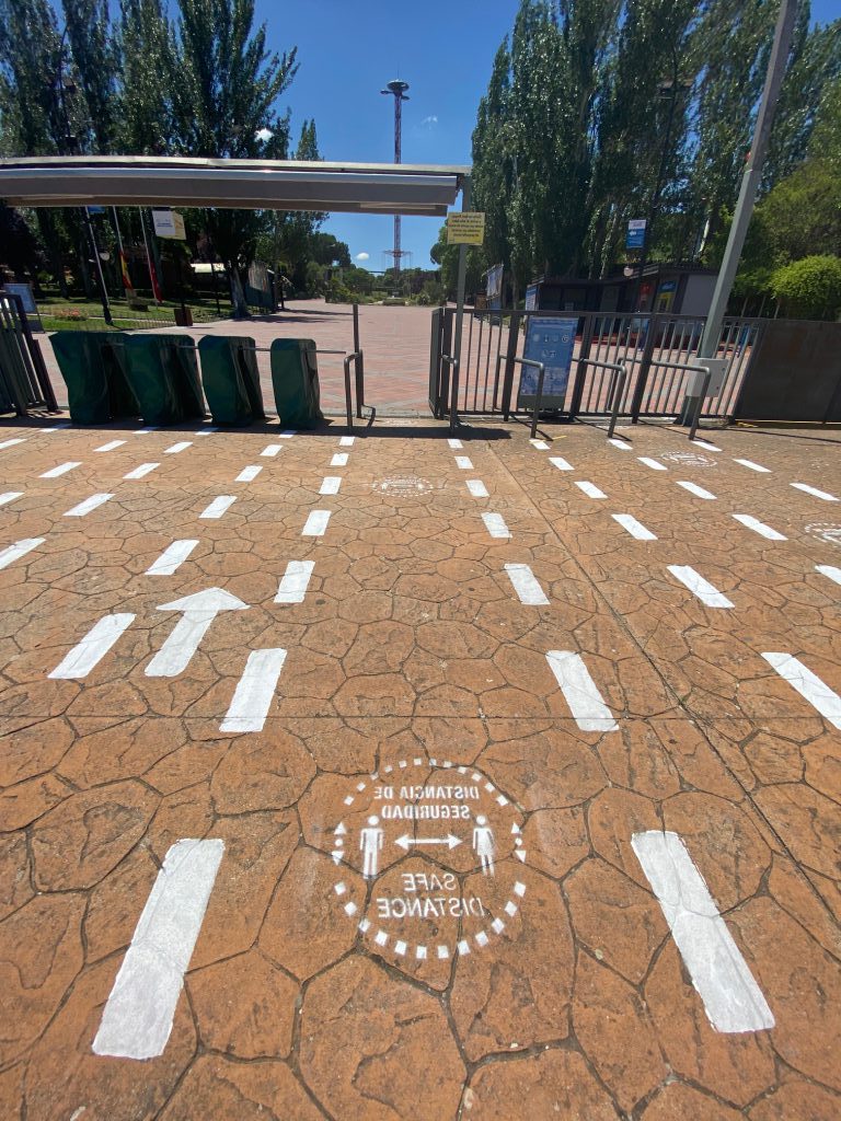 El lunes 22 de junio,  el Parque de Atracciones de Madrid reabre sus puertas, con un aforo del 50% de visitantes