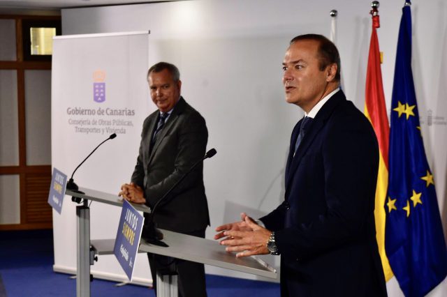 El Ayuntamiento suscribe un protocolo con el Gobierno de Canarias para ampliar el parque de vivienda pública con 400 nuevos hogares 2 Augusto Hidalgo durante su intervención