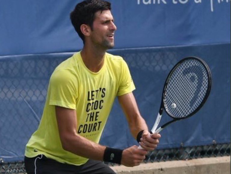 El tenista Novak Djokovic,  positivo por coronavirus