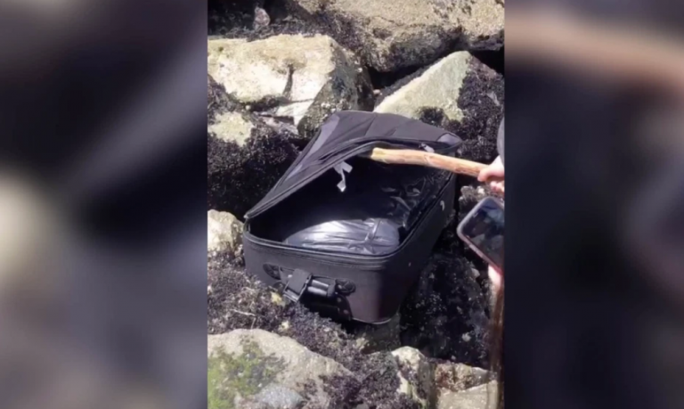 Descubren dos maletas con un cadáver descuartizado en una playa mientras graban un vídeo para TikTok