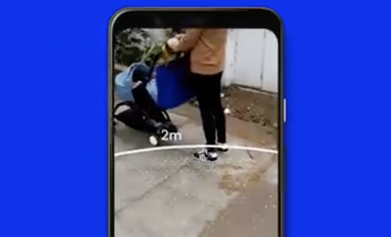 Google lanza una aplicación que ayuda a mantener la distancia social