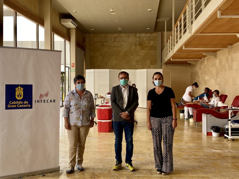 El ICHH y la Institución Ferial de Canarias abren una sala temporal de donación de sangre