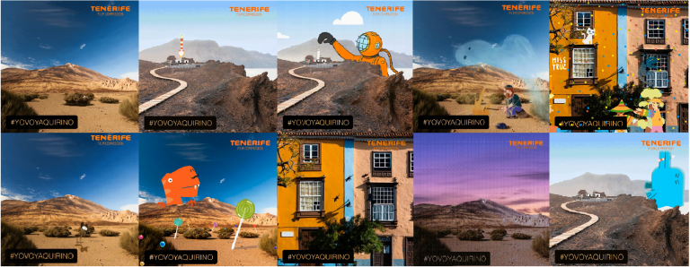 Los paisajes de Tenerife protagonizan el concurso de gifs animados de los Premios Quirino