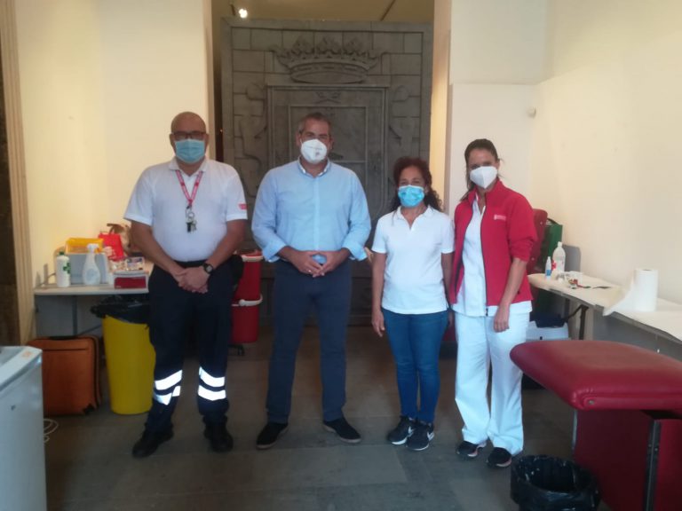 El ICHH habilita un punto de donación de sangre en Firgas