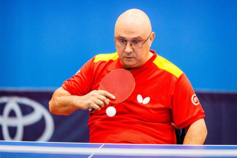 Miguel Rodríguez, el ‘heavy’ del tenis de mesa