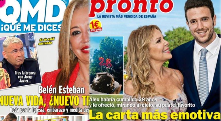 Kiosco rosa: portadas de las revistas del corazón