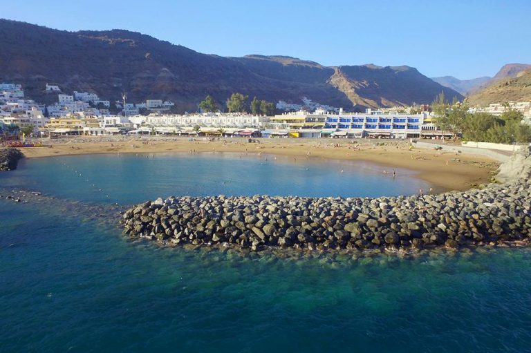 Mogán cierra las playas la noche de San Juan