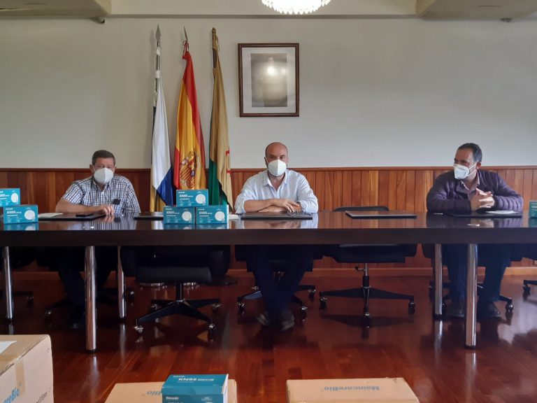 El Consorcio de Cumbres de Gran Canaria compra 6.000 mascarillas para la población